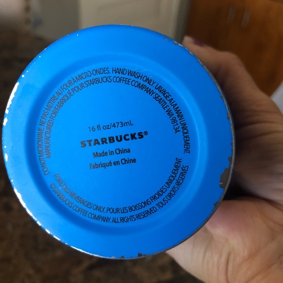 Starbucks 2018 Rare Steel Matte Blue - Picture 3 of 7